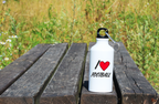 Bidon biały 400 ml z napisem "I LOVE FOOTBALL" – piłka nożna #3