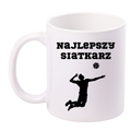 Kubek biały z nadrukiem "Najlepszy Siatkarz" #7