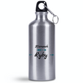 Butelka srebrna 500 ml z nadrukiem "Kierunek Ryby" – wędkarstwo #3