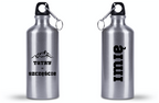 Bidon srebrny 500 ml z nadrukiem „Tatry = Szczęście” – Podhale, Zakopane, góry #3
