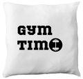 Poduszka z nadrukiem "Gym Time" - siłownia #1