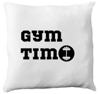 Poduszka z nadrukiem "Gym Time" - siłownia #1