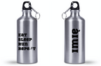 Bidon 500 ml  z nadrukiem "Eat Sleep Run Reapeat" damski – bieganie #10