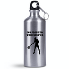 Butelka srebrna 500 ml z napisem "NAJLEPSZA TENISISTKA" #2