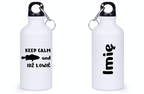 Bidon biały 400 ml z nadrukiem "KEEP CALM and IDŹ ŁOWIĆ" - wędkarstwo #5