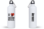 Butelka biała 800 ml z napisem "I LOVE HANDBALL" #3