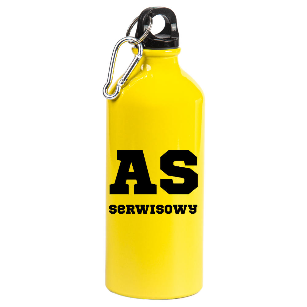 Butelka żółta 600 ml z napisem "AS SERWISOWY" #3