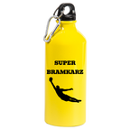 Bidon żółty 600 ml z napisem "Super Bramkarz" – piłka nożna #13