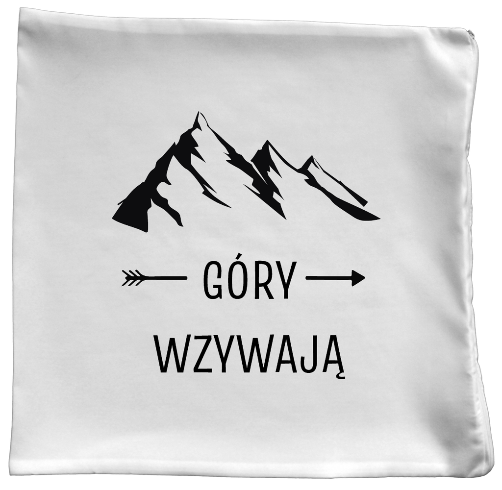 Poduszka z nadrukiem "Góry wzywają" - trekking #5
