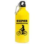 Bidon żółty 600 ml z nadrukiem "Super Rowerzystka" - dla rowerzystki #7