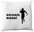 Poduszka dla biegacza – z nadrukiem "Kocham Biegać" – bieganie #3