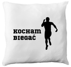 Poduszka dla biegacza – z nadrukiem "Kocham Biegać" – bieganie #3