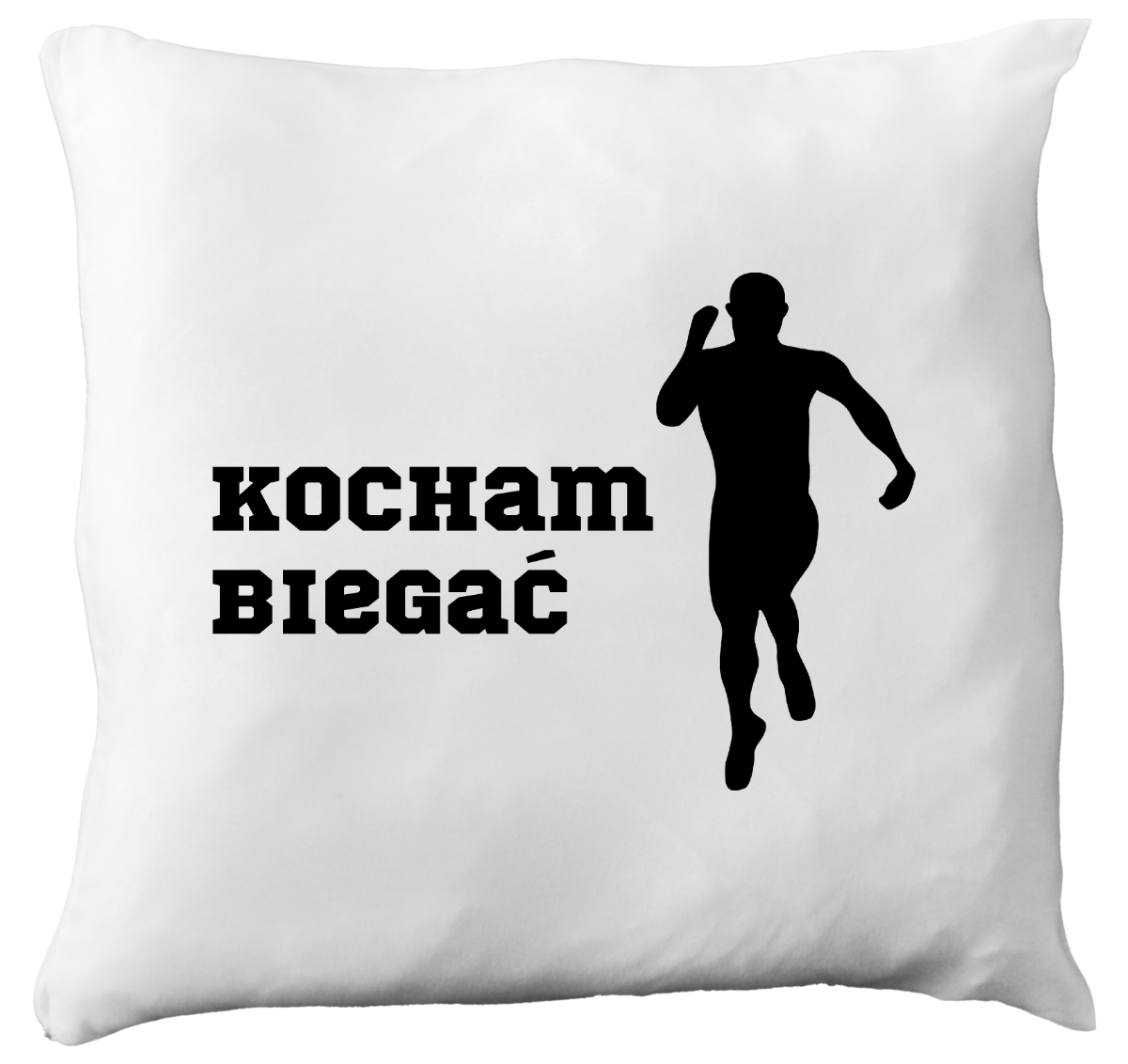 Poduszka dla biegacza – z nadrukiem "Kocham Biegać" – bieganie #3