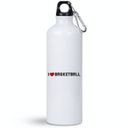 Butelka 800 ml z nadrukiem "I LOVE BASKETBALL" - koszykówka #1