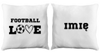 Poduszka z nadrukowaną grafiką "FOOTBALL LOVE" – piłka nożna #8