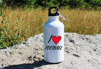 Bidon biały 400 ml z napisem "I LOVE FOOTBALL" – piłka nożna #3