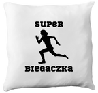 Poduszka dla biegaczki – z nadrukiem "Super Biegaczka" – bieganie #8