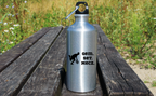 Butelka srebrna 500 ml z napisem "Gem Set Mecz" – męska #5
