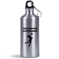 Butelka srebrna 500 ml z nadrukiem "Najlepsza Siatkarka" – siatkówka #5