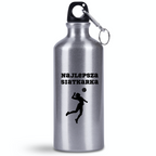 Butelka srebrna 500 ml z nadrukiem "Najlepsza Siatkarka" – siatkówka #5