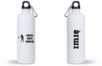 Bidon biały 800 ml z napisem "Gem Set Mecz" – damski #8