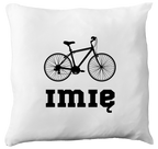 Poduszka z grafiką roweru oraz imieniem do wyboru – dla rowerzystów #3