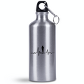 Bidon 500 ml z nadrukiem EKG dla biegaczki - bieganie #1