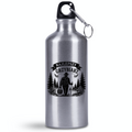 Bidon srebrny 500 ml z nadrukiem „Najlepszy Grzybiarz” – na grzyby #4