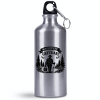 Bidon srebrny 500 ml z nadrukiem „Najlepszy Grzybiarz” – na grzyby #4