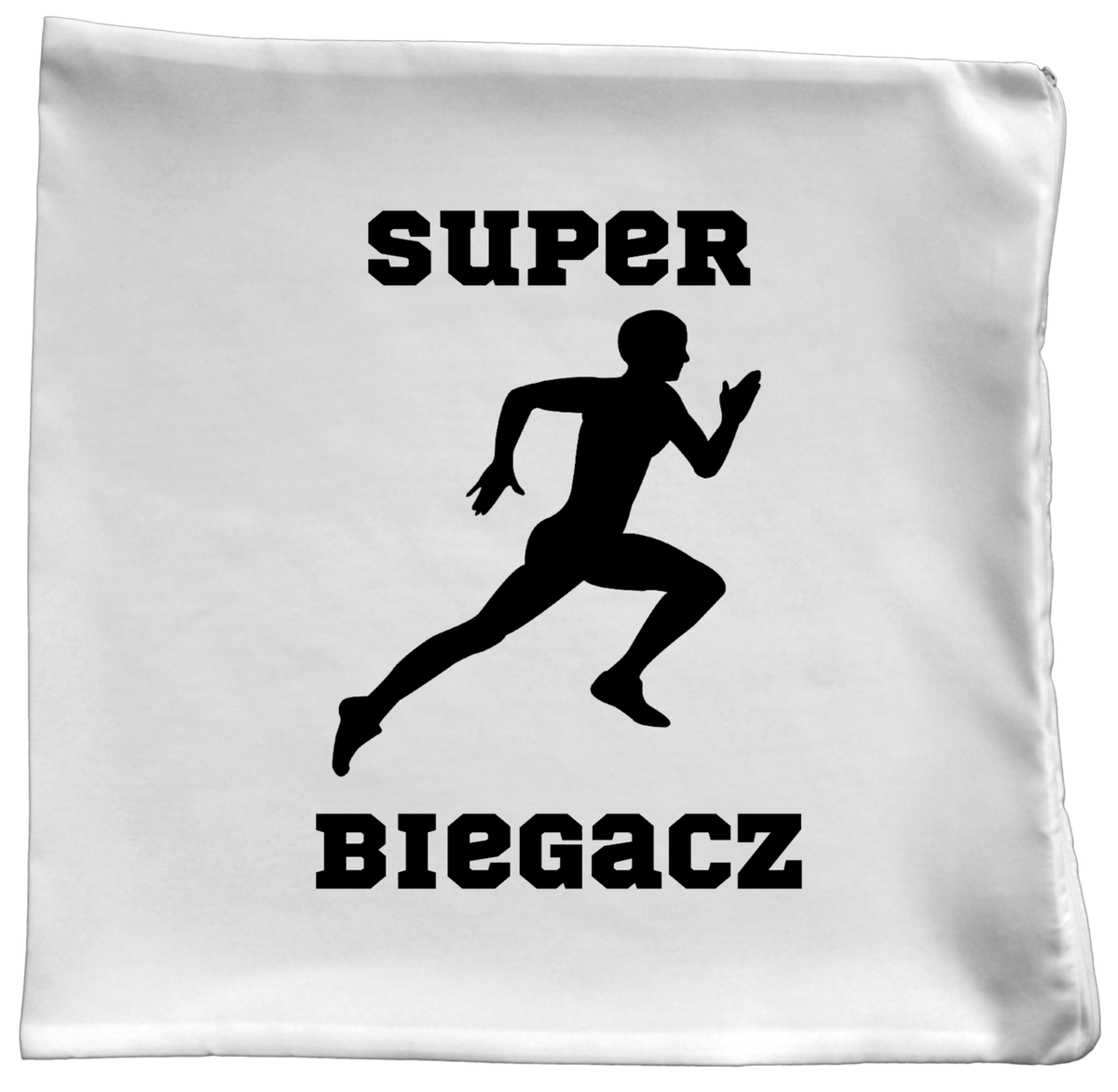 Poduszka dla biegacza – z nadrukiem "Super Biegacz" – bieganie #7