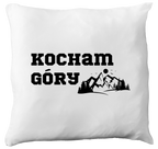 Poduszka z nadrukiem „Kocham góry” #7