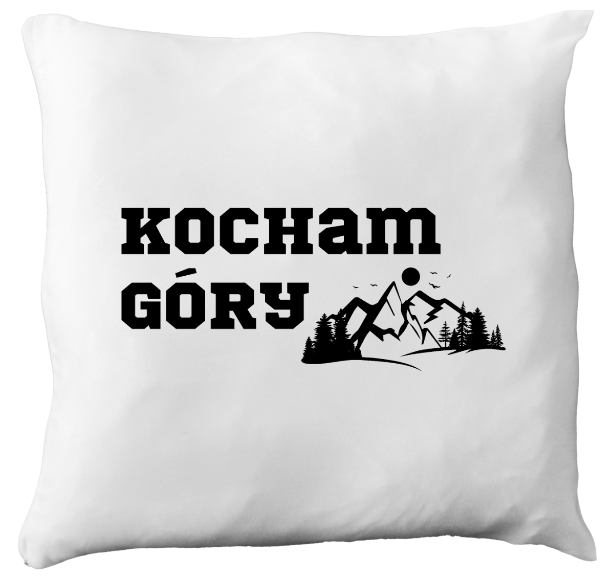 Poduszka z nadrukiem „Kocham góry” #7
