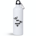 Bidon biały 800 ml z nadrukiem „Szef pszczół” – pszczelarstwo #3