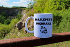 Kubek biały z nadrukiem: "Najlepszy wędkarz" - wędkarstwo #8