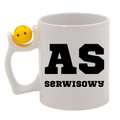 Kubek z piłką 330 ml z napisem "AS SERWISOWY" #7