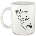 Kubek biały dla pszczelarza "Lecę do ula" #7