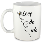 Kubek biały dla pszczelarza "Lecę do ula" #7