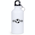 Bidon biały 400 ml z grafiką piłkarskie EKG #13