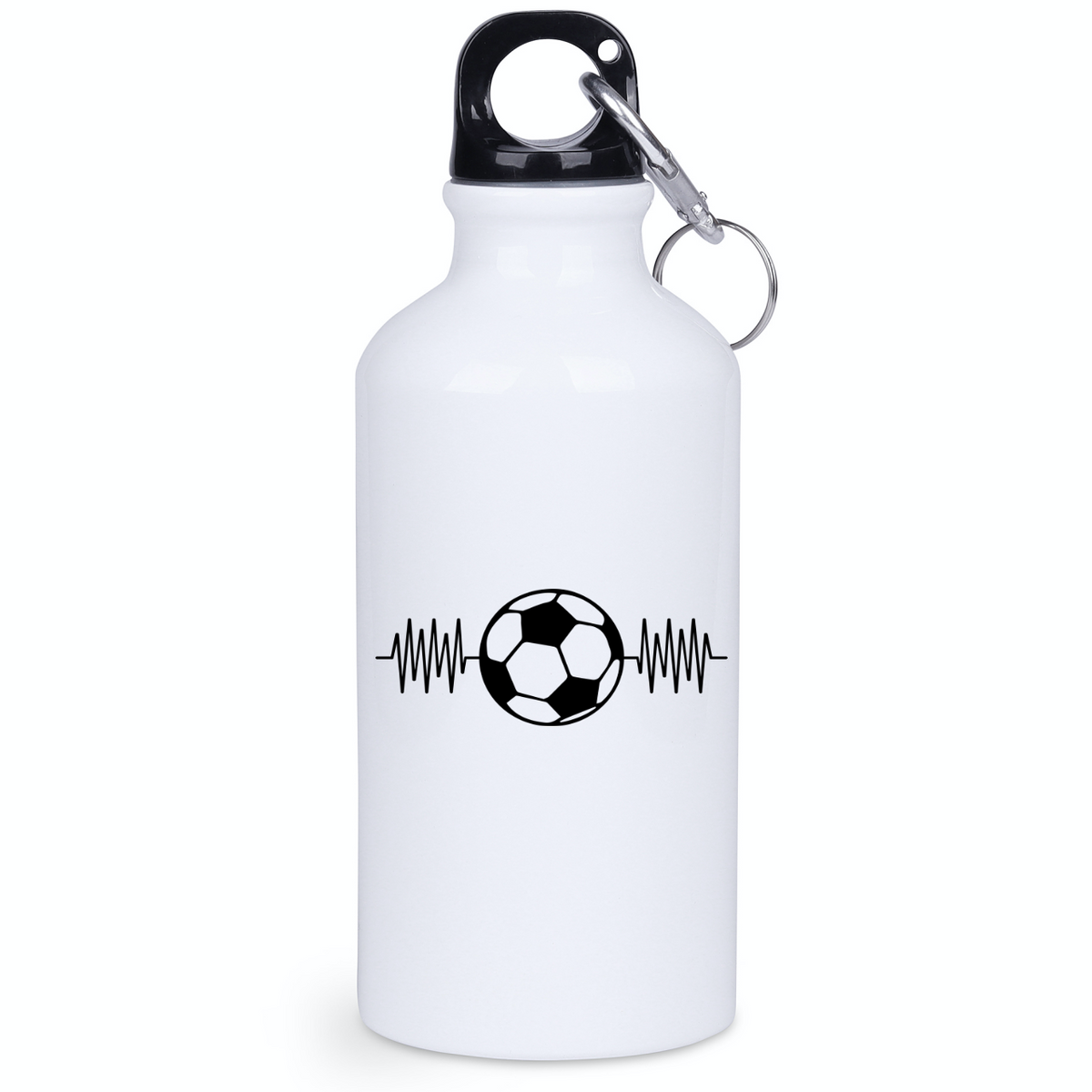 Bidon biały 400 ml z grafiką piłkarskie EKG #13