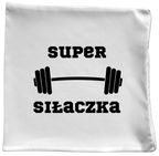 Poduszka z nadrukiem „Super Siłaczka” – siłownia #2
