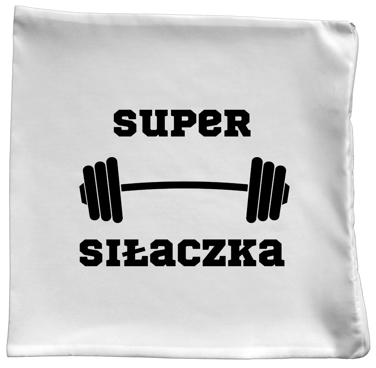Poduszka z nadrukiem „Super Siłaczka” – siłownia #2