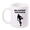 Kubek biały 330 ml z napisem "NAJLEPSZY TENISISTA" #2