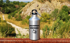 Butelka srebrna 400 ml z nadrukiem "Najlepszy wędkarz" – wędkarstwo #7