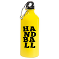 Żółta butelka z napisem "Handball" dla kibica piłki ręcznej #2