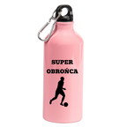 Butelka różowa 600 ml z napisem "Super Obrońca" #5