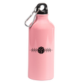 Butelka różowa 600 ml z grafiką siatkarskie EKG #1