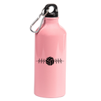 Butelka różowa 600 ml z grafiką siatkarskie EKG #1