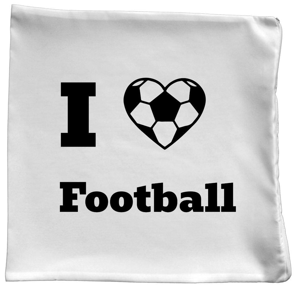 Poduszka z nadrukiem "I Love Football" #6