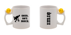 Kubek z piłką 330 ml z napisem "GEM SET MECZ" – męski #9