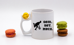 Kubek z piłką 330 ml z napisem "GEM SET MECZ" – męski #9